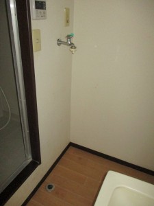 室内洗濯機置場