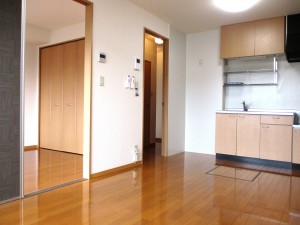 DK9帖（エアコン・床下収納）(キッチン)