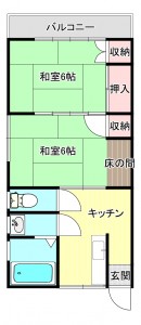 ２Ｋ(間取)